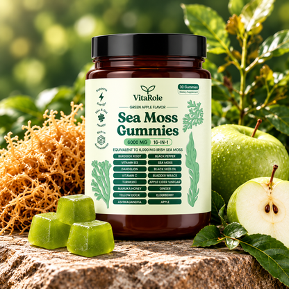 Sea Moss 16-in-1 Gummies - For Blood Pressure Balance & Heart Health